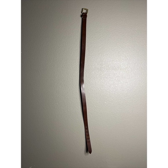 ROUNDTREE & YORKE Men's Brown Leather Belt 1915 - 206 - 36/90 Preowned - Picture 2 of 2